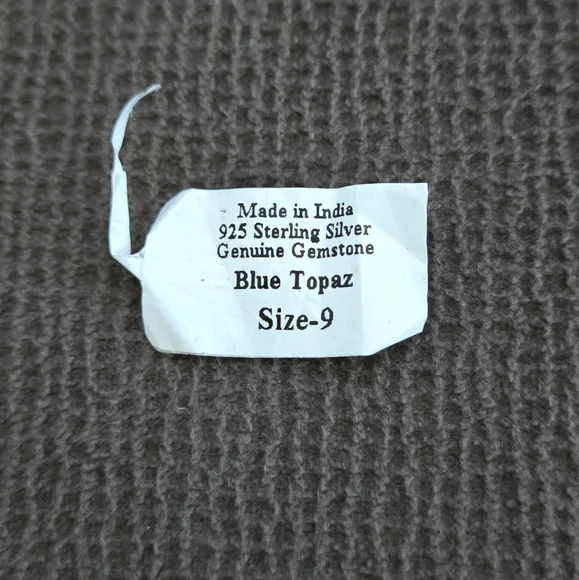 Shivam Blue🩵 Topaz Rhombus Ring💍 - NWT - Picture 9 of 16